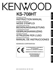 Kenwood KS-708HT Mode D'emploi