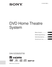 Sony DAV-DZ330 Mode D'emploi