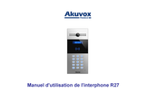 Akuvox R27 Manuel D'utilisation
