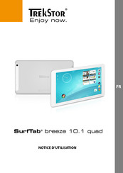 Trekstor SurfTab breeze 10.1 quad Notice D'utilisation