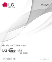 LG D620fr Guide De L'utilisateur