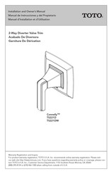 Toto Connelly TS221D Manuel D'installation Et D'utilisation