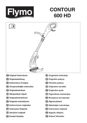 Flymo CONTOUR 600 HD Instructions D'origine