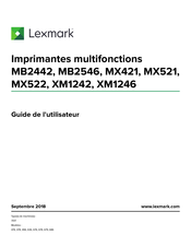 Lexmark 686 Guide De L'utilisateur