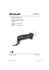 EINHELL 4465168 Traduction Du Mode D'emploi Original