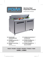 Polar Refrigeration GD883 Mode D'emploi