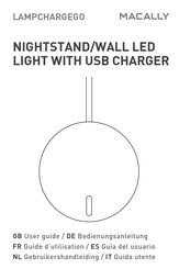 Macally LAMPCHARGEGO Guide D'utilisation