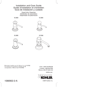 Kohler K-7346 Guide D'installation Et D'entretien