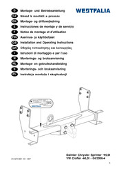 Westfalia 313 275 Notice De Montage Et D'utilisation