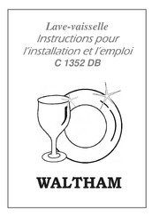 Waltham C 1352 DB Mode D'emploi