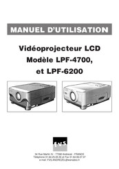 FVS LPF-6200 Manuel D'utilisation