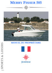 Jeanneau MERRY FISHER 585 Manuel Du Propriétaire