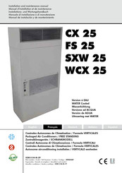 Airwell WCX 25 Manuel D'installation Et De Maintenance