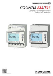 socomec COUNTIS E26 Manuel D'utilisation