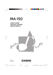 Casio MA-150 Mode D'emploi