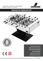 Pragma COUGAR WORLDCUP PREMIUM PRO Mode D'emploi