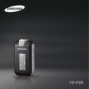 Samsung YP-F2R Mode D'emploi