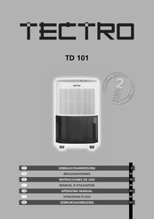 Tectro TD 101 Manuel D'utilisation