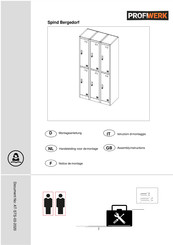 Profiwerk Spind Bergedorf Notice De Montage