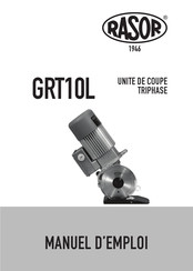 RASOR GRT10L Manuel D'emploi