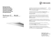 Trilux Solvan C RAX Série Instructions De Montage