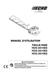 Echo HCS-3810ES Manuel D'utilisation