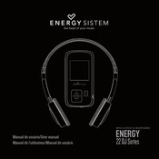 ENERGY SISTEM 22 DJ Série Manuel De L'utilisateur