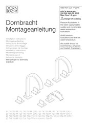 Dornbracht 20 735 782-FF Instructions De Montage