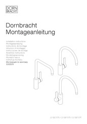 Dornbracht 33 820 875 Instructions De Montage