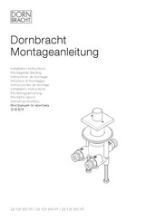 Dornbracht 29 125 980-FF Instructions De Montage