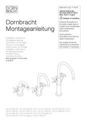 Dornbracht 22 533 892-FF Instructions De Montage
