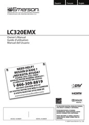 Emerson LC320EMX Guide D'utilisation