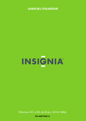 Insignia NS-46E790A12 Guide De L'utilisateur