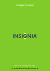 Insignia NS-46L780A12 Guide De L'utilisateur