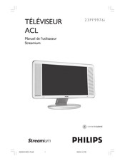 Philips Streamium 23PF9976I/37B Manuel De L'utilisateur
