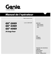 Terex Genie Bi-Energy Power GS-4069BE Manuel De L'opérateur