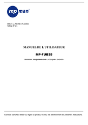 MPMan MP-FUB35 Manuel De L'utilisateur