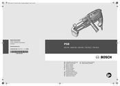 Bosch PSB 750 RCA Notice Originale