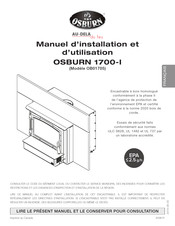 Osburn OB01705 Manuel D'installation Et D'utilisation