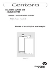 Chaffoteaux & Maury Centora 3-24 FF Notice D'installation Et D'emploi