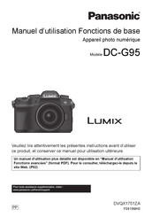 Panasonic Lumix DC-G95 Manuel D'utilisation