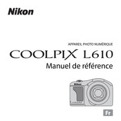 Nikon COOLPIX L610 Manuel De Référence