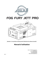 ADJ Fog Fury Jett Pro Manuel D'utilisation