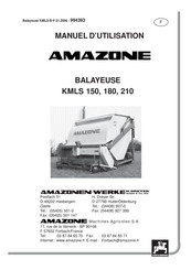 Amazone KMLS 210 Manuel D'utilisation