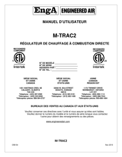 Engineered air M-TRAC2 Manuel D'utilisation