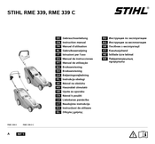 Stihl RME 339 C Manuel D'utilisation