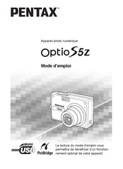 Pentax Optio S5Z Mode D'emploi