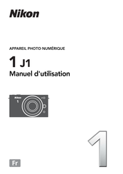 Nikon 1 J1 Manuel D'utilisation
