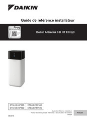 Daikin ETSXB16P50D Guide De Référence Installateur