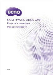 BenQ SW752 Manuel D'utilisation